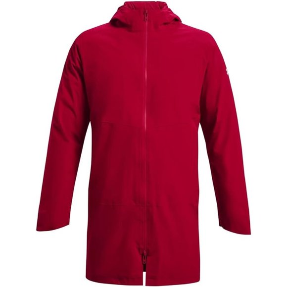 Under Armour Mens Coldgear Infrared Down 3-In-1 Jacket 1364891-834 Red Size XL - Picture 3 of 3